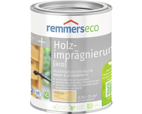REMMERS ECO Holzimprägnierung farblos 750 ml