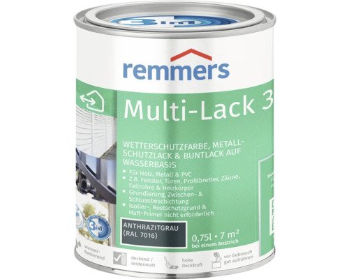 Remmers Multi Isolierlack Ral 7016 anthrazitgrau 750 ml