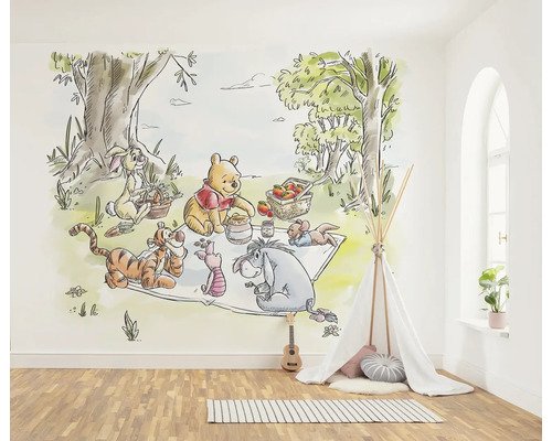 Fototapete Vlies DX6-217 Disney Winnie Pooh Nice for P 6-tlg. 250 x 300 cm