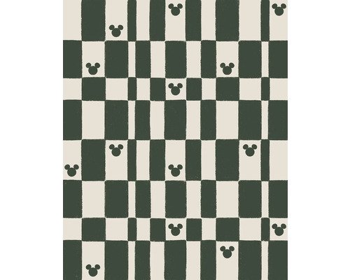 Fototapete Vlies DX4-187 Disney Mickey Green Chess 4-tlg. 250 x 200 cm