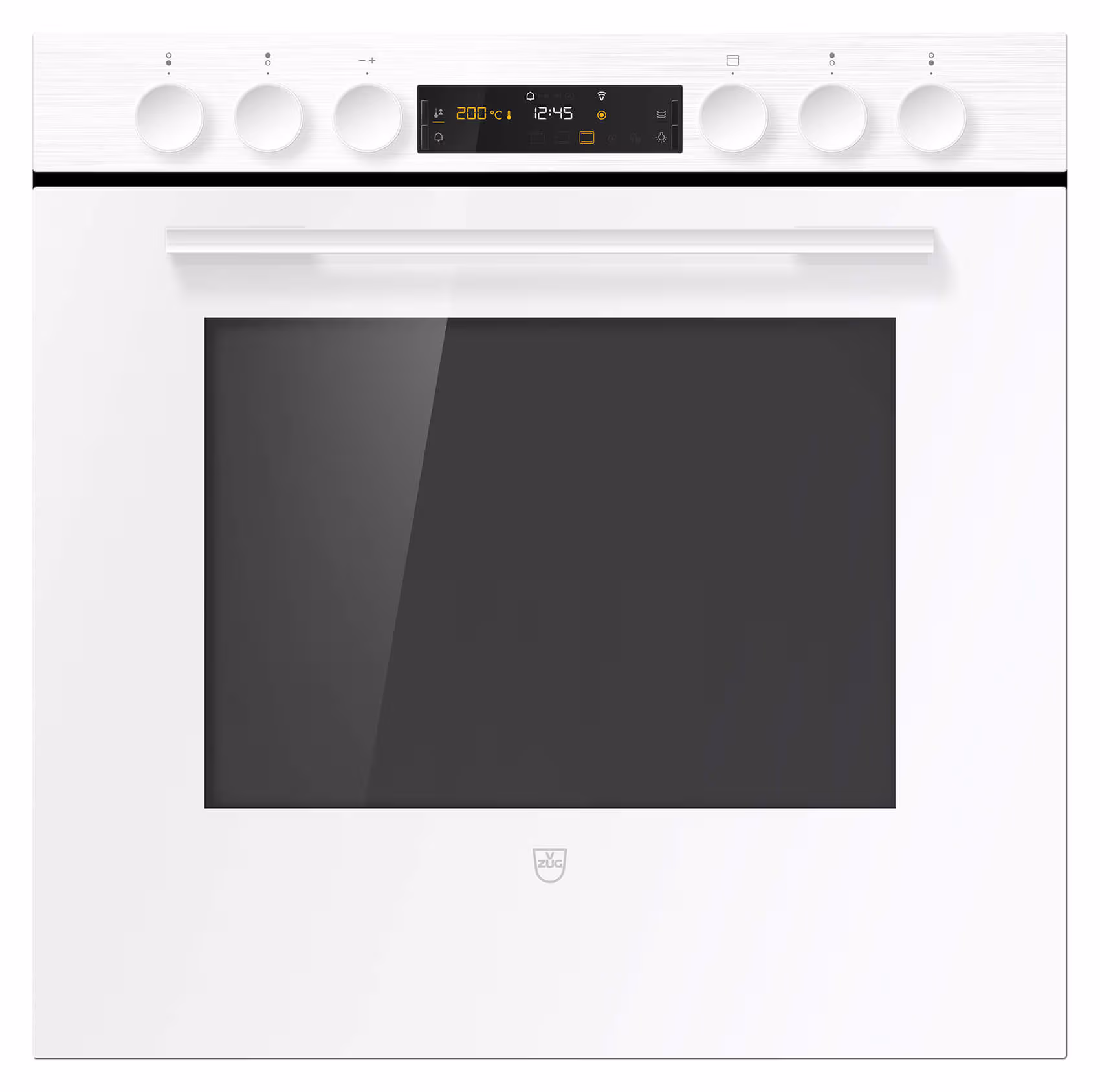 V-ZUG Combair V600 weiss, 4 Kochzonen