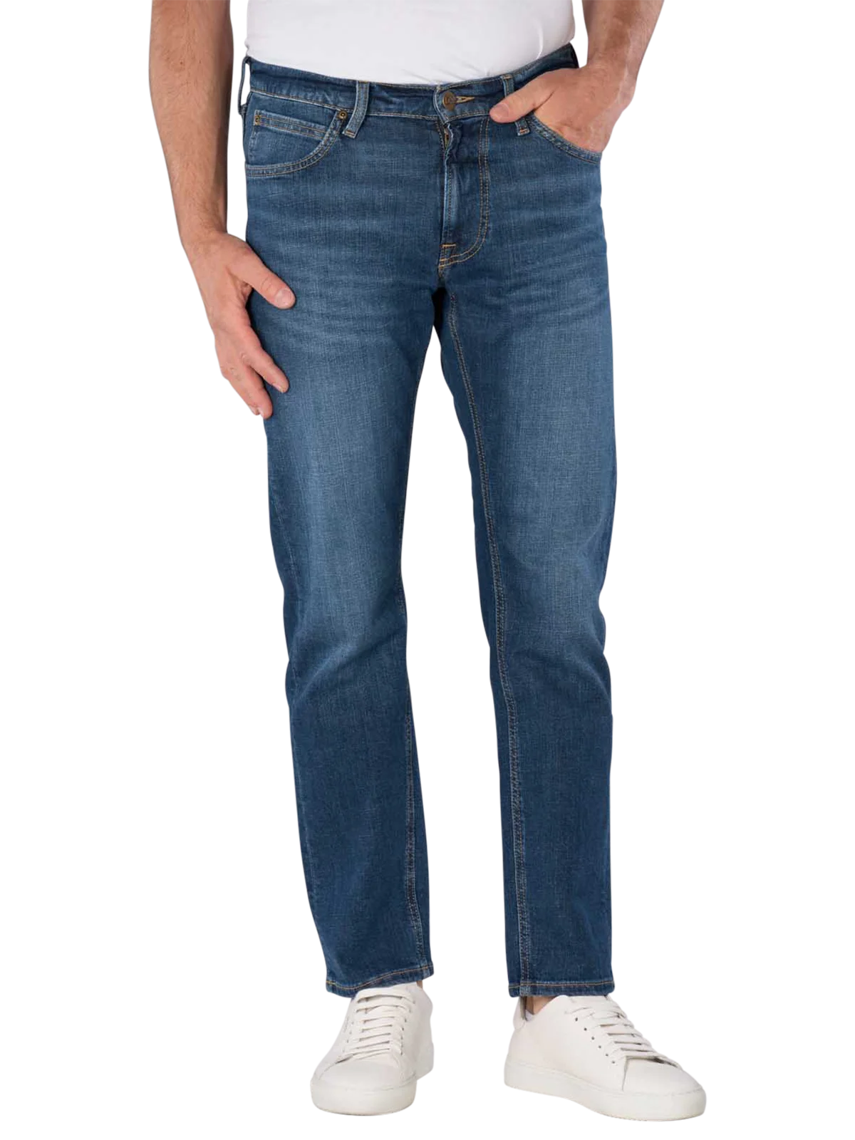 Daren Zip Fly Jeans Straight Fit