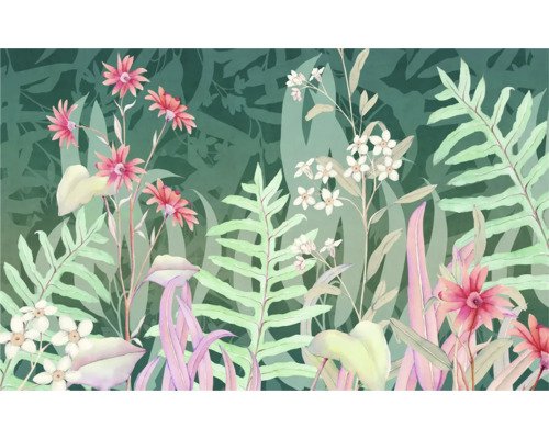 Fototapete Vlies FLX8-003 The Flower Duet 8-tlg. 250 x 400 cm
