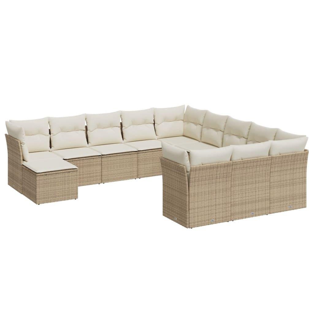 Garten sofagarnitur poly-rattan