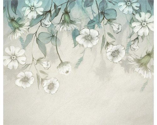 Fototapete Vlies FLX6-041 I fiori 6-tlg. 250 x 300 cm