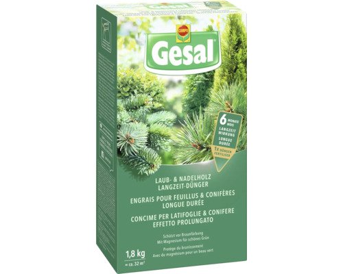 Gesal Laub- und Nadelholz Langzeitdünger 1.8 kg