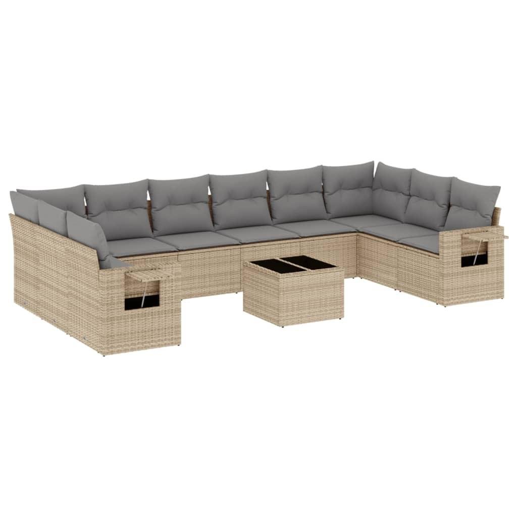 Garten sofagarnitur poly-rattan