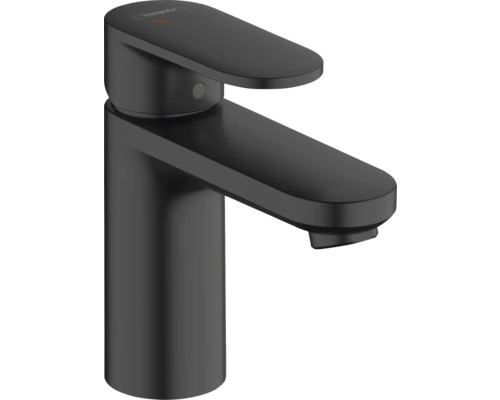 hansgrohe Waschtischarmatur VERNIS BLEND 100 CoolStart schwarz mit Push-Open Ablaufventil matt 71589670