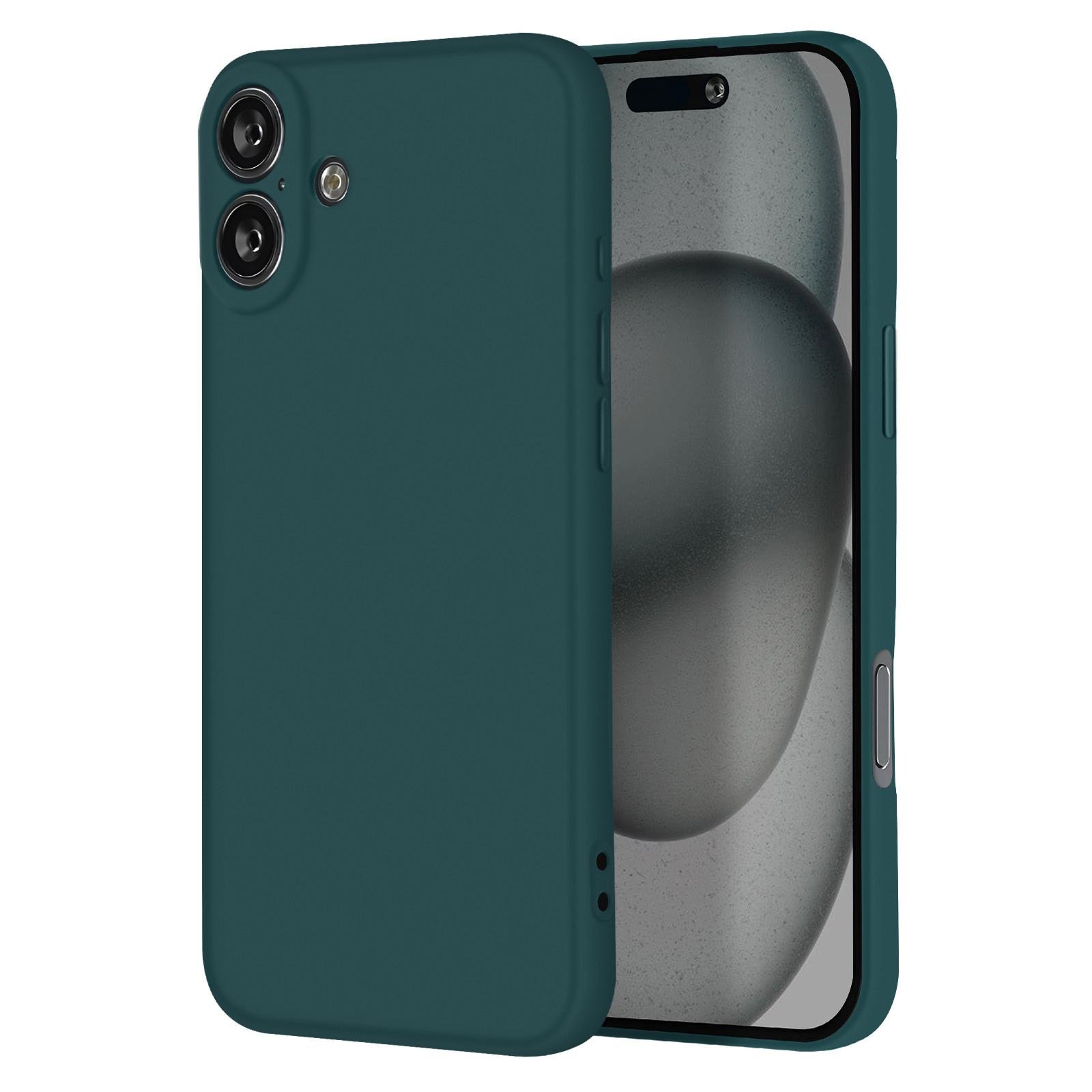 Hülle Apple iPhone 16 Plus Dunkelgrün