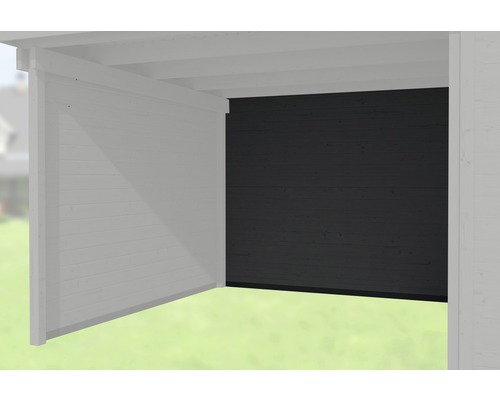 Rückwand für Anbau 300 cm 21mm anthrazit