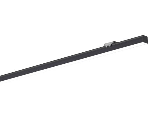 Radium Alu LED Aufbau Profilset U tief 2 m 17x16 mm schwarz FXZA4553