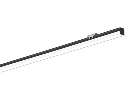 Radium Alu LED Aufbau Profilset U square flach 2 m 17x18 mm schwarz FXZA4547