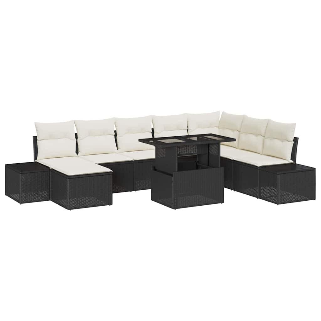Garten-sofa poly-rattan
