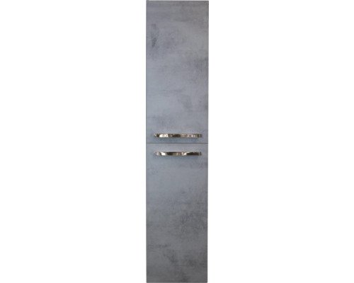 Sanox Hochschrank K-Line BxHxT 35 x 160 x 35 cm Frontfarbe beton anthrazit