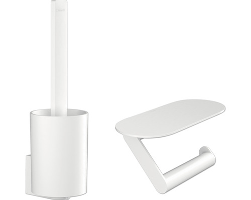 Toilettenset hansgrohe WallStoris weiß matt