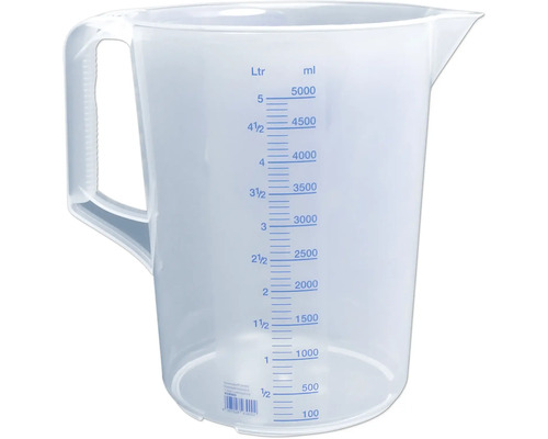Hünersdorff Messbecher 5 l transparent