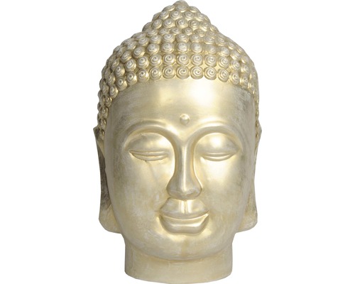 Gartenfigur Lafiora Kunststein H 68 cm gold