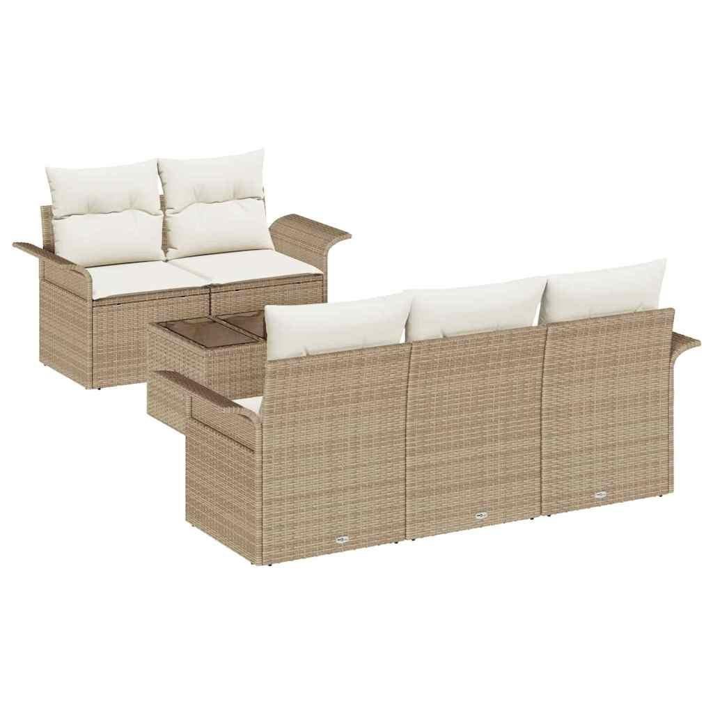 Outdoor-sofa poly-rattan