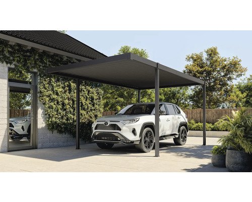 Einzelcarport Konsta 300 x 500 cm anthrazit