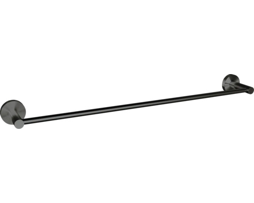 REIKA Badetuchhalter SAKU 60 cm gun metal gebürstet