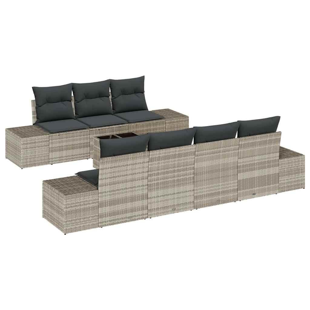 Garten-sofa poly-rattan