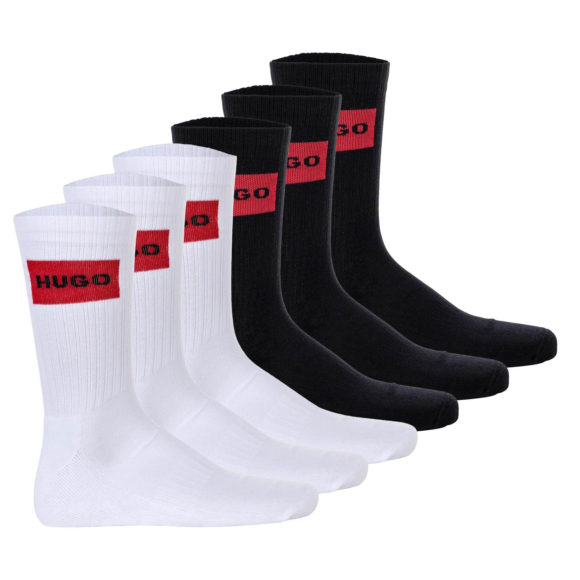 Socken 6er Pack-6P QS RIB LABEL CC