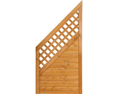 Abschlusselement Konsta Lugo 90 x 180/90 cm links, douglasie
