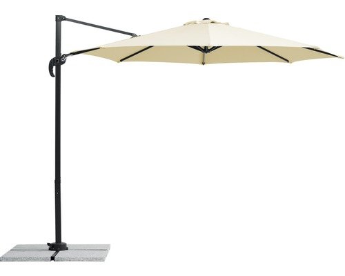 Schneider Ampelschirm Rhodos Junior Ø 300 cm natur