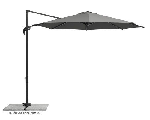 Schneider Ampelschirm Rhodos Junior Ø 300 cm anthrazit