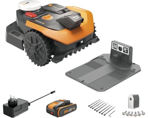 Mähroboter WORX 20V Landroid Vision RTK S300 AI-Mono, für bis zu 300m², GPS-RTK Technologie