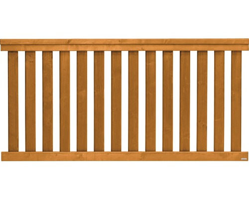 Vorgartenzaun Konsta Girona 180 x 90 cm kirschbaumoptik
