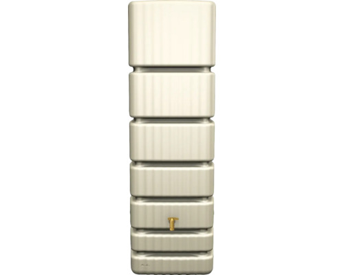 Wandtank 4rain Slim inkl. Auslaufhahn 350 l sandbeige
