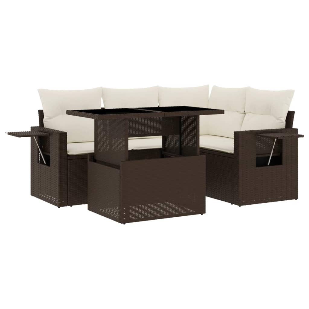 Garten sofagarnitur poly-rattan