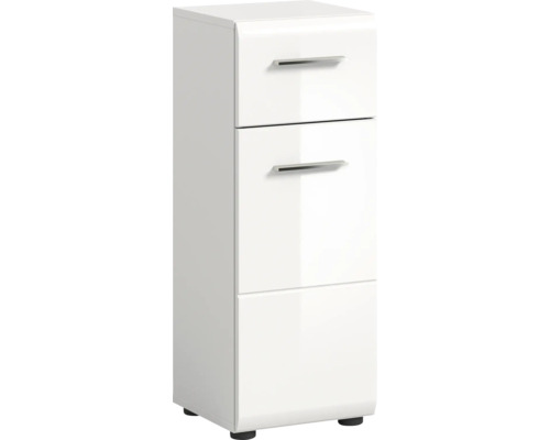 Xonox.home Schrank Ice BxHxT 30 x 80 x 30 cm Frontfarbe weiss hochglanz
