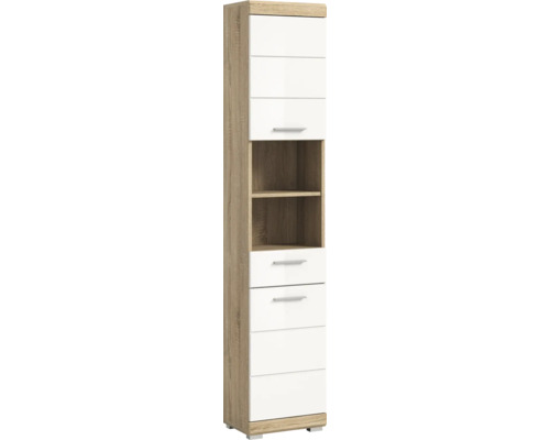 Xonox.home Hochschrank Lambada BxHxT 37 x 191 x 31 cm Frontfarbe weiss hochglanz