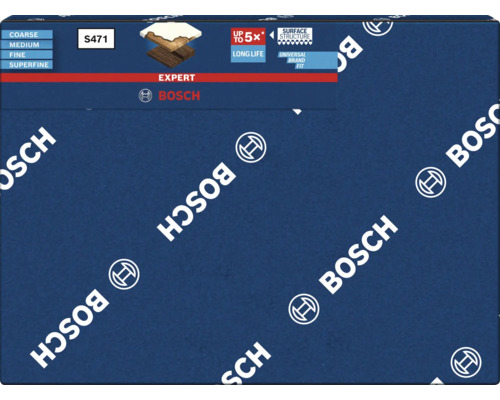 Bosch Schleifschwamm für Handschleifer 69 x 97 x 26 mm Korn 120 Ungelocht 20 Stück