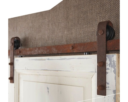 Intersteel Schiebetürsystem 200 cm Basic Antik