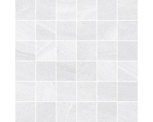 Feinsteinzeugmosaik Austral weiss 30x30 cm