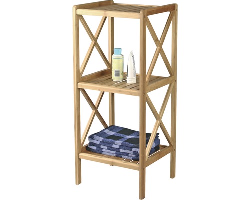 Standregal Bambus 85x36.5x33 cm