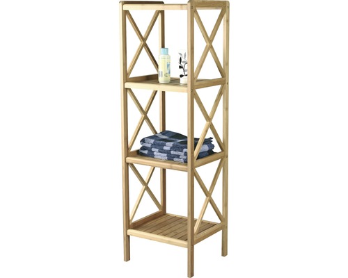 Standregal Bambus 119x36.5x33 cm