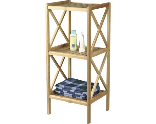 Standregal Bambus 85x36.5x33 cm