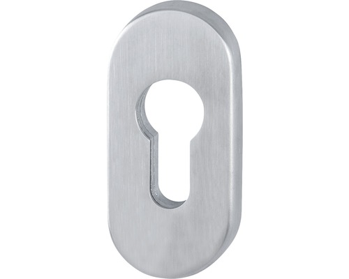Hoppe Schutzrosette 2881833 E55S-SR oval PZ Edelstahl