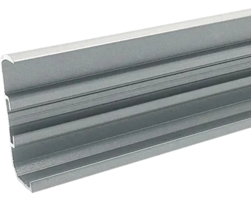 U-Seitenführung A1 klebend grau 28&34 mm für SOLUNA Plissee nach Maß