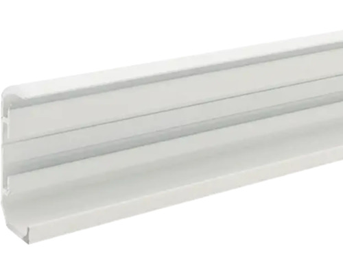 U-Seitenführung A1 klebend weiß 22 mm für SOLUNA Plissee nach Maß