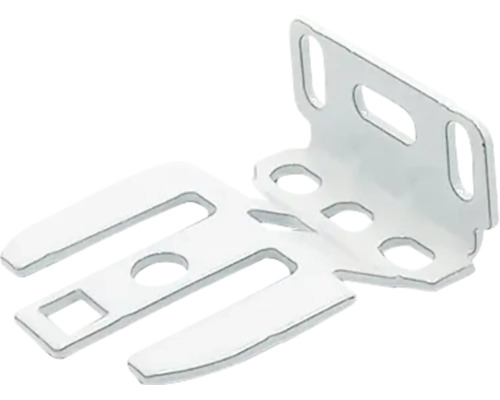 SOLUNA Montageträger universal Metal Welle 30 mm weiss