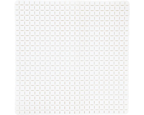 Duscheinlage Quadro Premium 54x54cm weiß mit Rosenduft