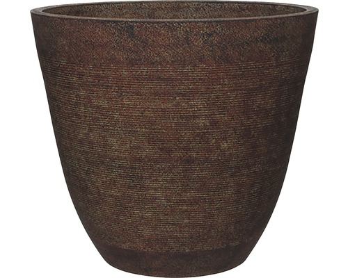 Pflanzkübel Lafiora Kunststoff Ø 51 H 56 cm rost