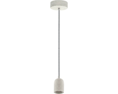 LED Pendelleuchte Yorth 60W E27 grau