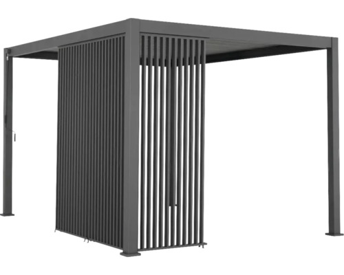 Lamellenwand vertikal Mirador Classic, Deluxe 111 123 x 235 cm anthrazit