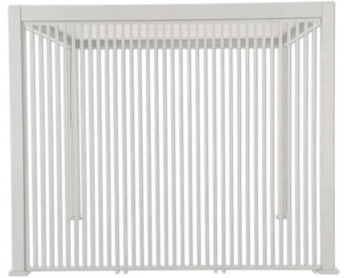 Lamellenwand vertikal Mirador Classic, Deluxe 111 123 x 235 cm grau